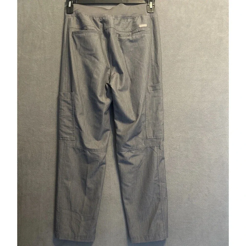 Figs Axim Cargo Scrub Pants Mens Size Small Short Graphite Gray T2001S Medical‎
